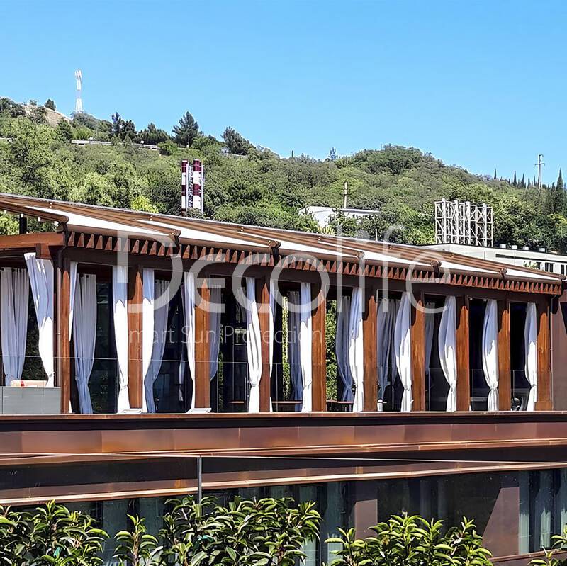 Тентовая пергола Decolife Solo Basic - г. Крым, Мрия SPA Resort