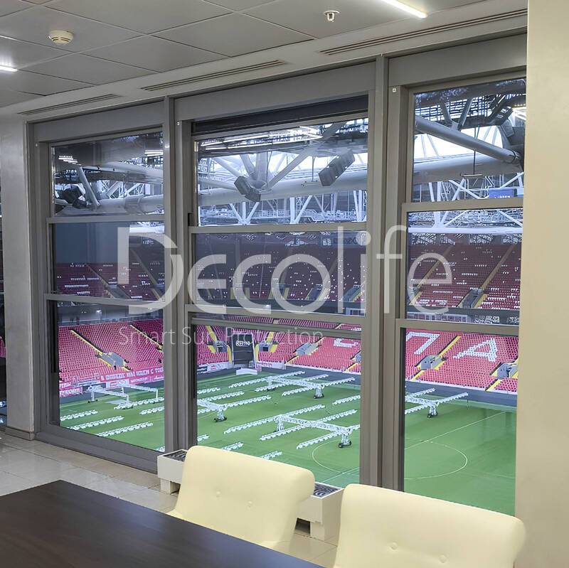 Гильотинное остекление Decolife W700 - г. Москва, стадион Спартак