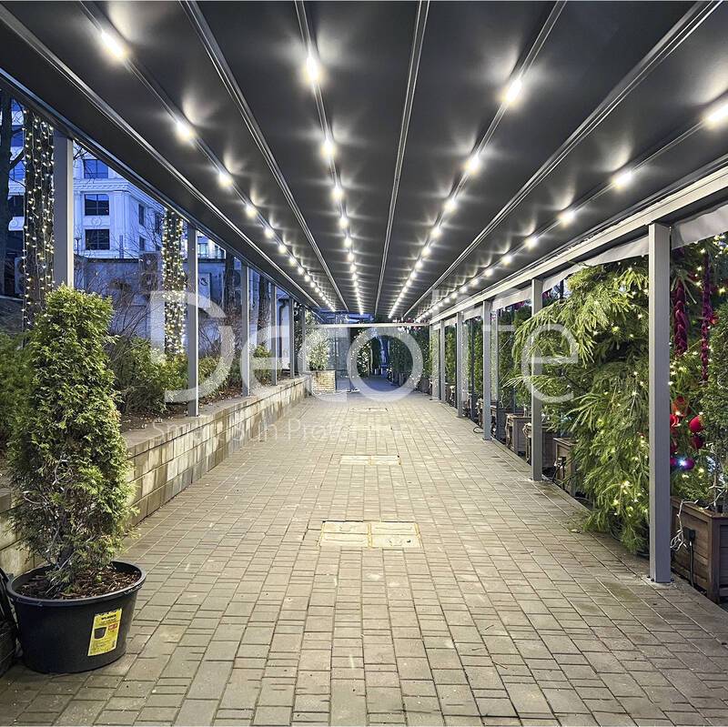 Отдельностоящая тентовая пергола Decolife - г. Минск