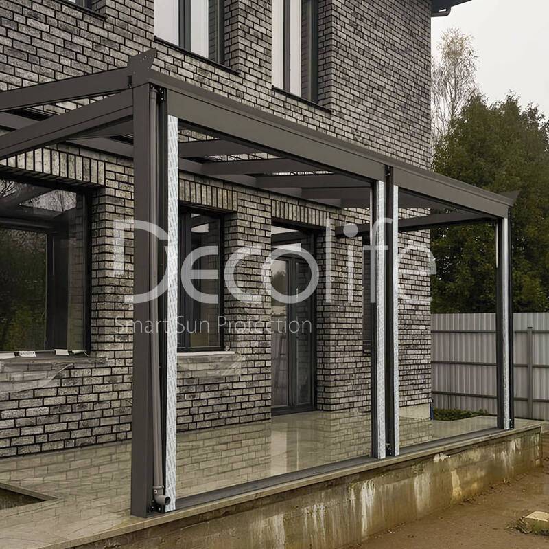 Зимний сад + Гильотинное остекление W500 + Раздвижное остекление S200 - п. Тучково