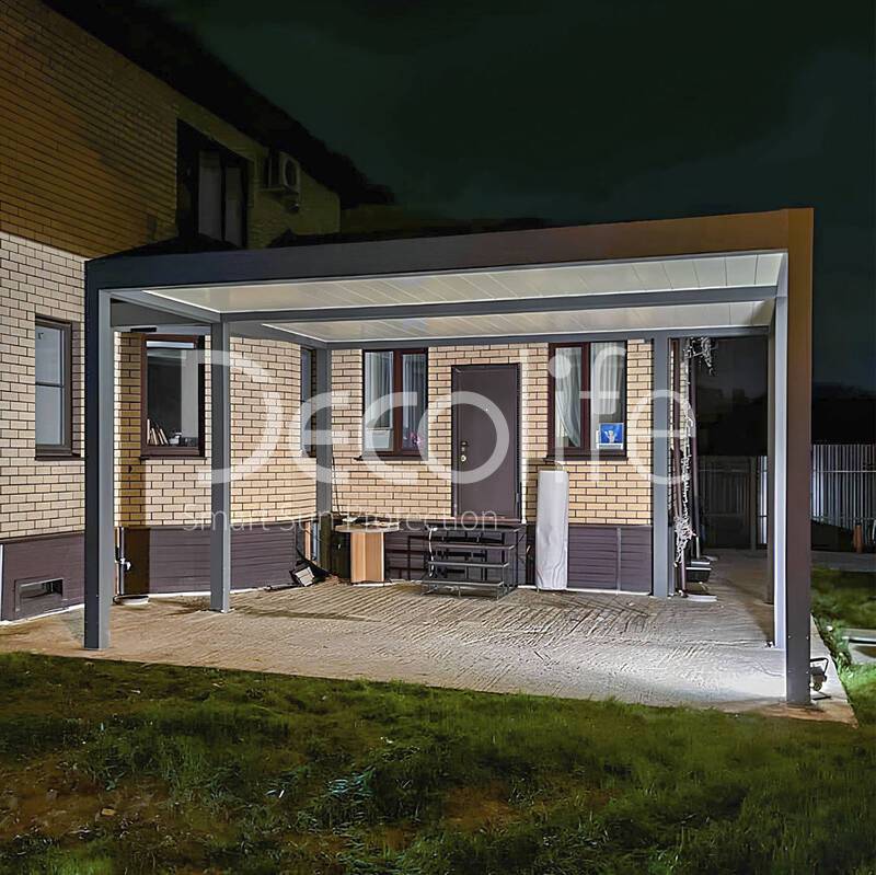 Пергола Decolife Bioclimatic B700 - Московская обл.