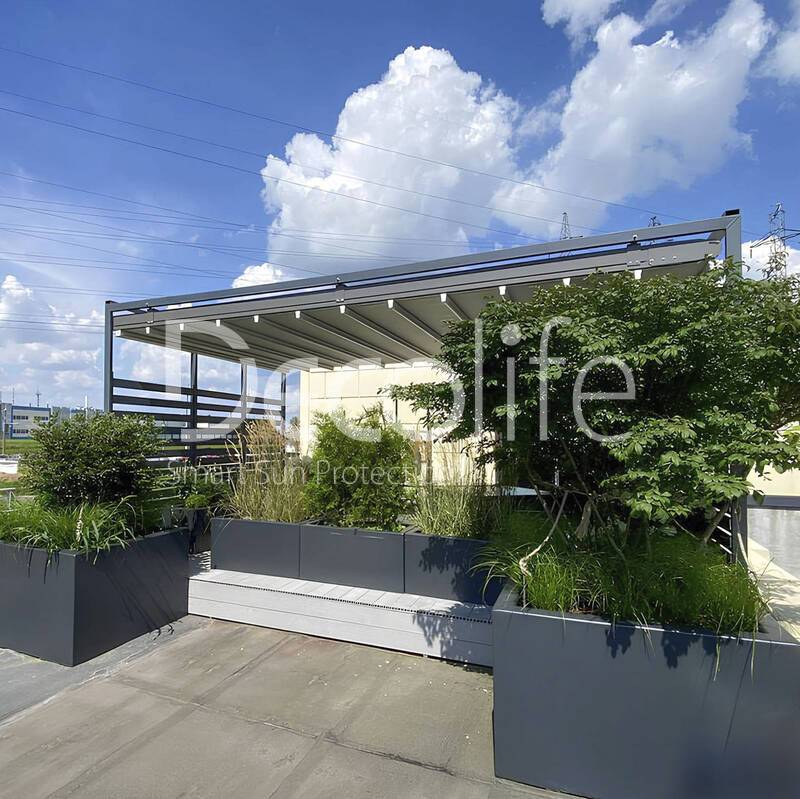 Тентовая пергола Decolife Vario Basic New - д. Минск