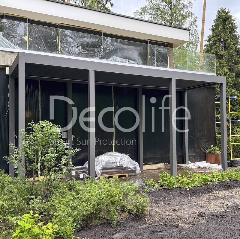 Пергола Decolife Bioclimatic B700-20С - Московская обл., п. Барвиха