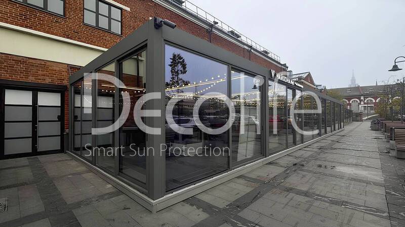 Пергола Decolife B600 PIR с утеплением Termo - г. Москва, Chaihona №1