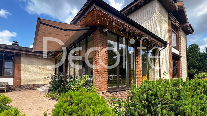 Панорамные складные двери Decolife BF77(с терморазрывом) + G500 - г. Москва