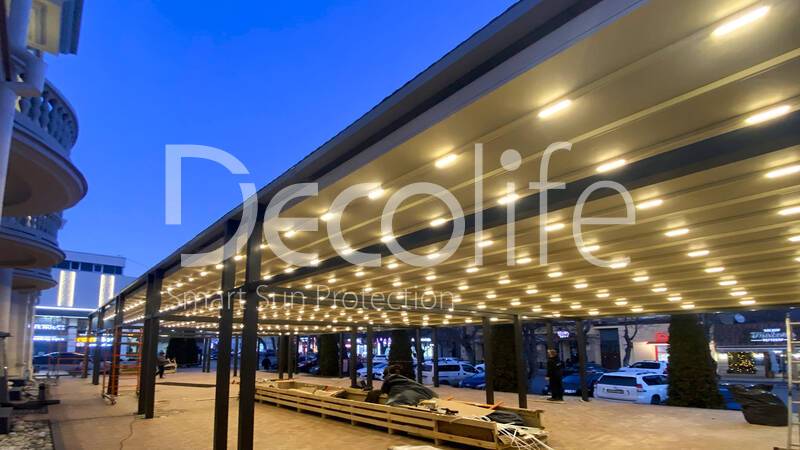 Тентовая пергола Decolife Basic&Pro New - г. Ессентуки