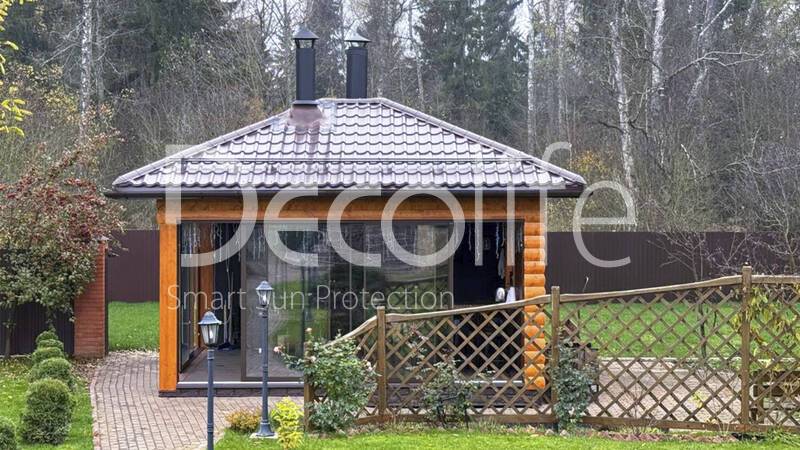 Раздвижное панорамное остекление Decolife S500 - г. Руза