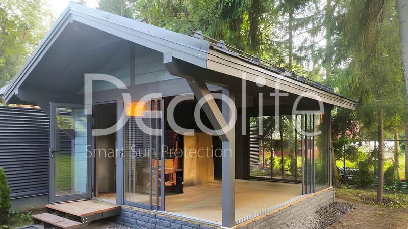 Раздвижное панорамное остекление Decolife S500 - Истринский р-н, д. Хованское