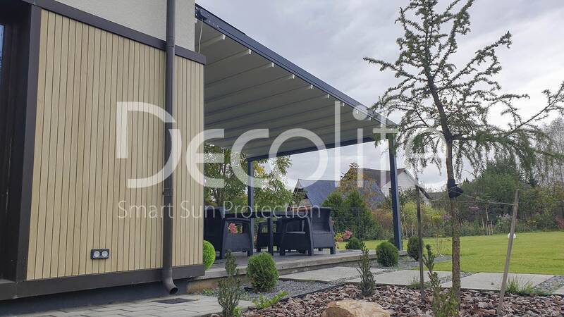 Пергола тентовая Decolife Project Light - г. Минск