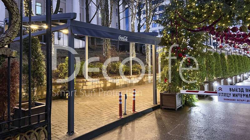 Отдельностоящая тентовая пергола Decolife - г. Минск