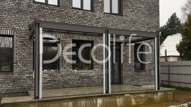 Зимний сад + Гильотинное остекление W500 + Раздвижное остекление S200 - п. Тучково