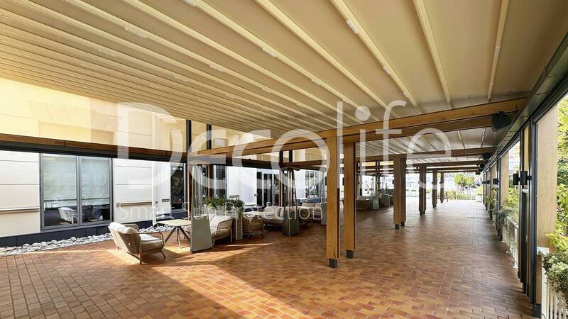 Тентовая пергола Decolife Solo Basic обшитая деревом + Zip 100 - г. Ессентуки, р-н Arthur's