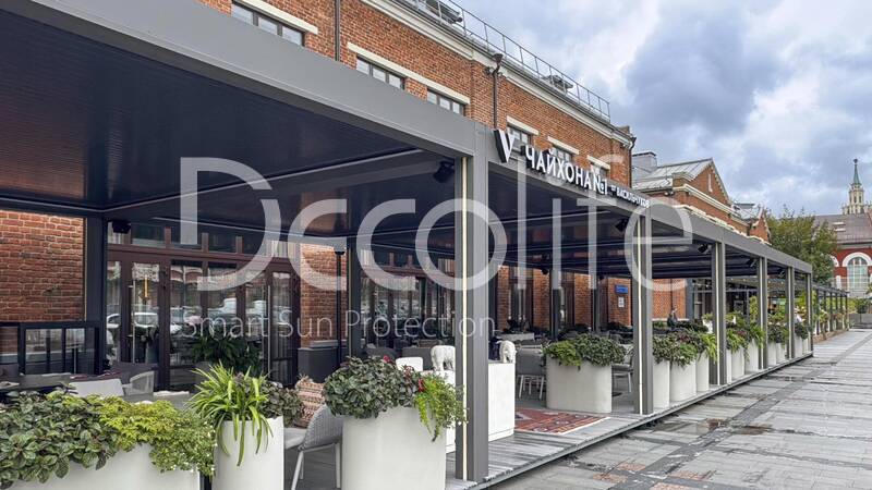 Пергола Decolife B600 PIR с утеплением Termo - г. Москва, Chaihona №1