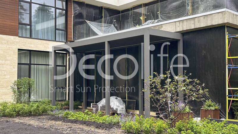 Пергола Decolife Bioclimatic B700-20С - Московская обл., п. Барвиха