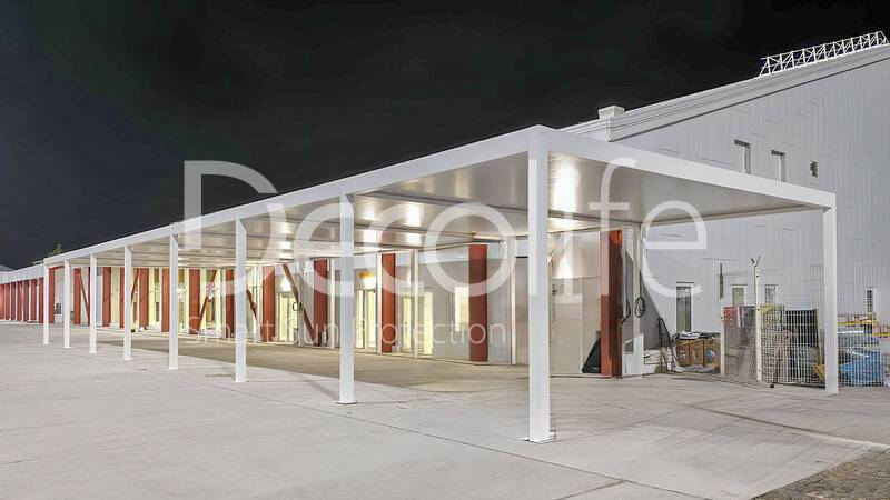 Пергола Bioclimatic B500-25П - Абхазия, аэропорт Сухум