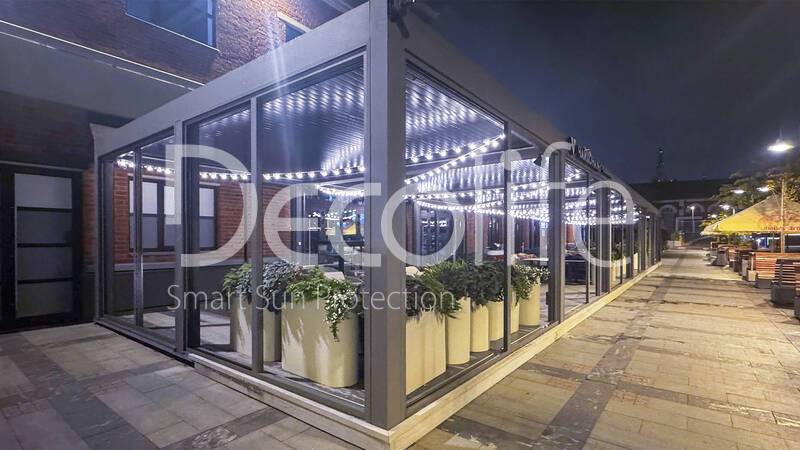 Пергола Decolife B600 PIR с утеплением Termo - г. Москва, Chaihona №1