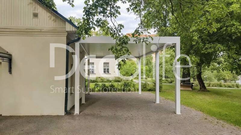 Биоклиматическая пергола Decolife B600 PIR  - г. Москва