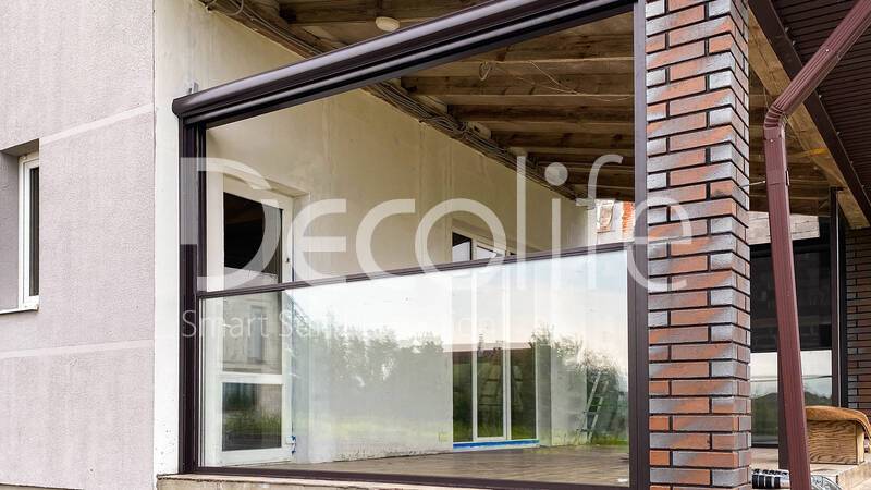 Гильотинное остекление Decolife W500 - г. Минск