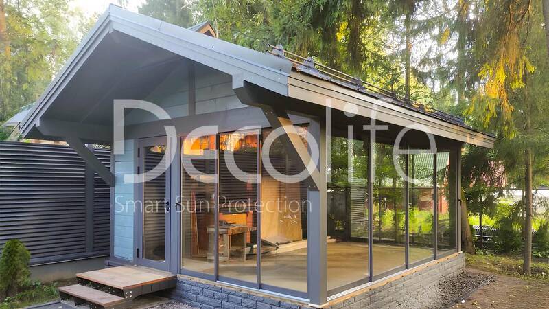 Раздвижное панорамное остекление Decolife S500 - Истринский р-н, д. Хованское