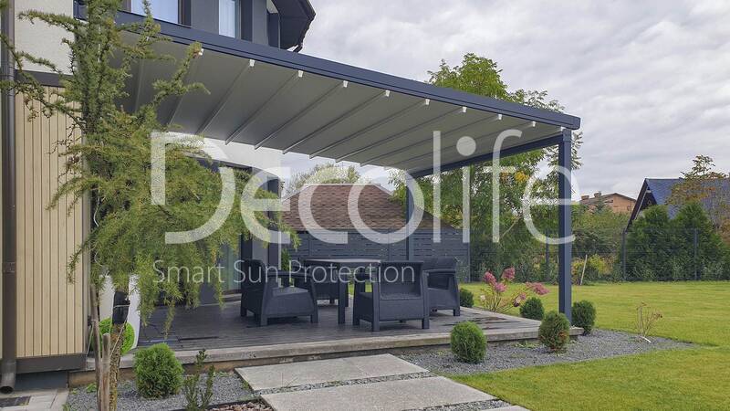 Пергола тентовая Decolife Project Light - г. Минск
