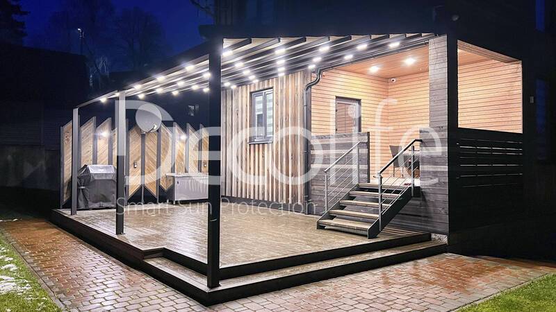 Пергола пристенная Decolife - д. Дуброва