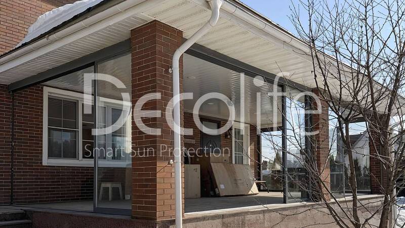 Раздвижное панорамное остекление Decolife S500 - Московская обл.