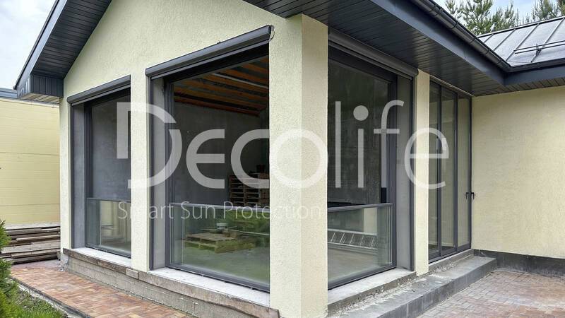 Раздвижное и гильотинное остекление Decolife. W500 + S500 + Zip 100 - Московская обл