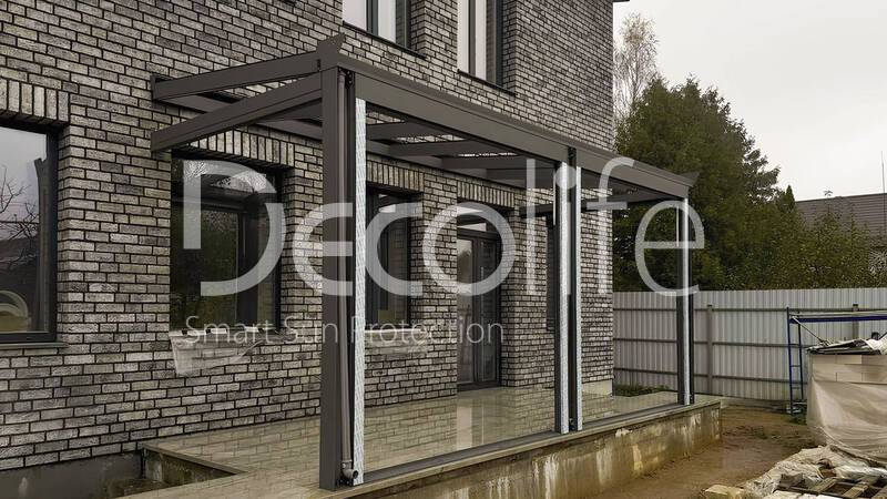 Зимний сад + Гильотинное остекление W500 + Раздвижное остекление S200 - п. Тучково