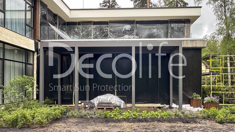 Пергола Decolife Bioclimatic B700-20С - Московская обл., п. Барвиха