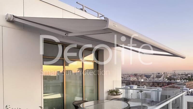 Маркиза кассетная Decolife G500 - г. Санкт-Петербург, ЖК Леонтьевский Мыс