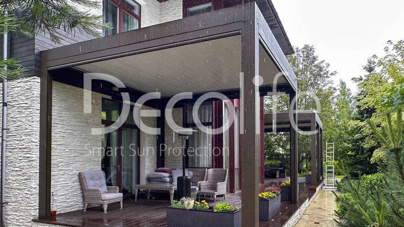 Пергола Bioclimatic В700-20С + Zip 100 - Московская обл., д. Апрелевка