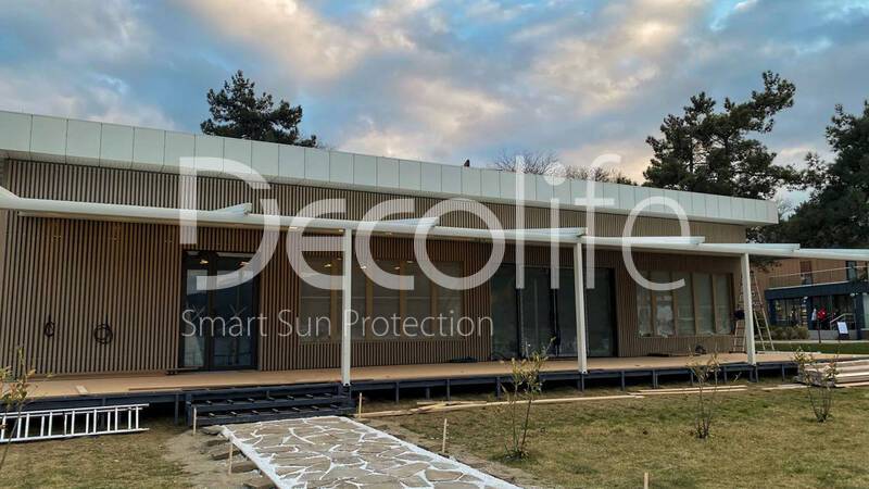 Тентовая пергола Decolife Basic&Pro New - Краснодарский край, с. Абрау-Дюрсо