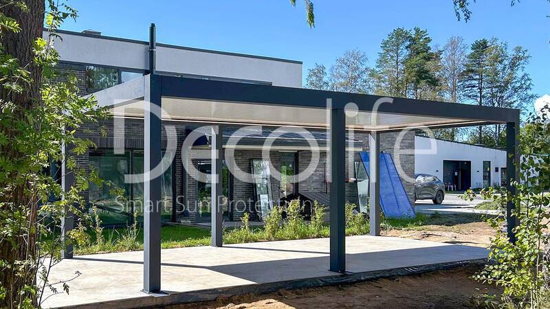 Пергола Decolife B600 PIR - Ленинградская обл, п. Солнечное 