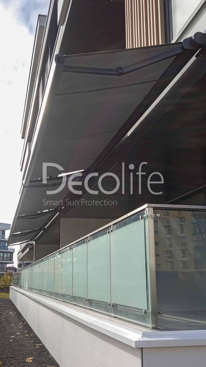Маркиза кассетная Decolife G500 - а.г. Ратомка, ЖК Пирс