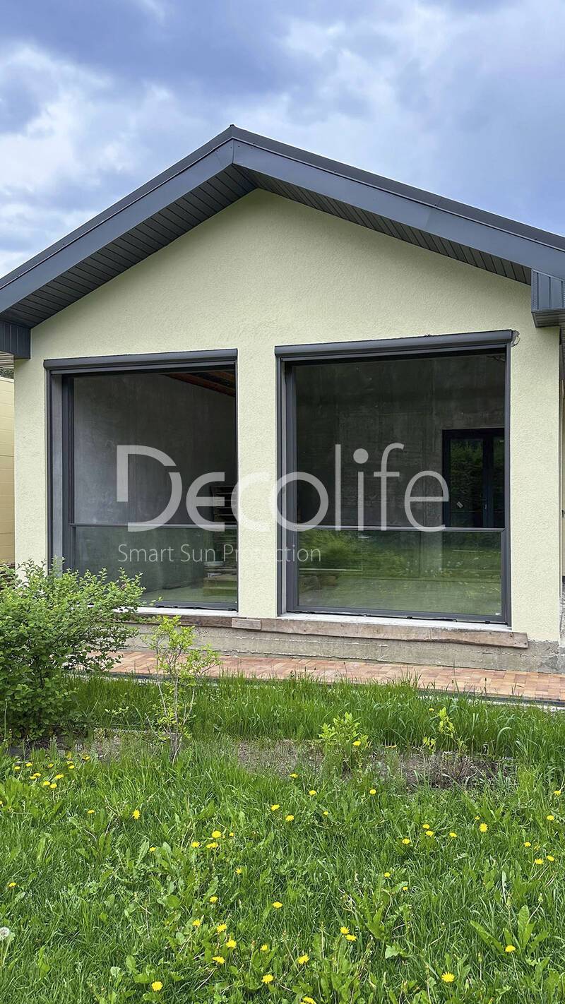 Раздвижное и гильотинное остекление Decolife. W500 + S500 + Zip 100 - Московская обл