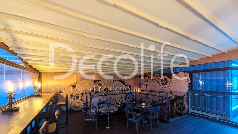 Пергола тентовая Decolife Project Solo - г. Санкт-Петербург, Севкабель Порт