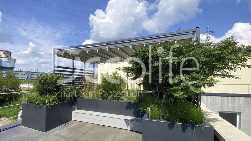 Тентовая пергола Decolife Vario Basic New - д. Минск