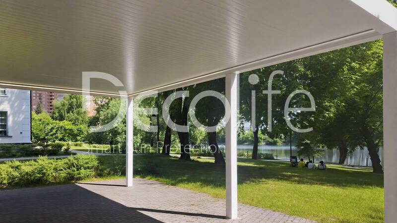 Биоклиматическая пергола Decolife B600 PIR  - г. Москва
