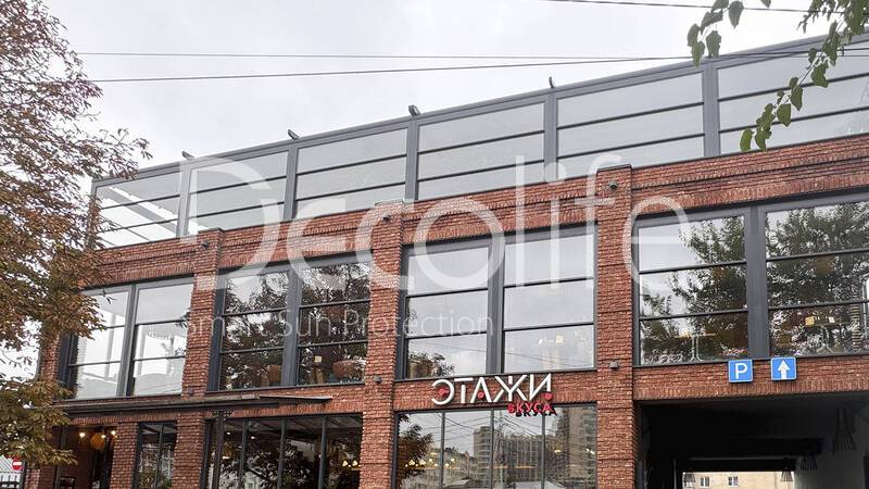 Тентовая пергола Decolife Solo Basic + W600, W500 - г. Пятигорск, р-н ''Этажи вкуса''