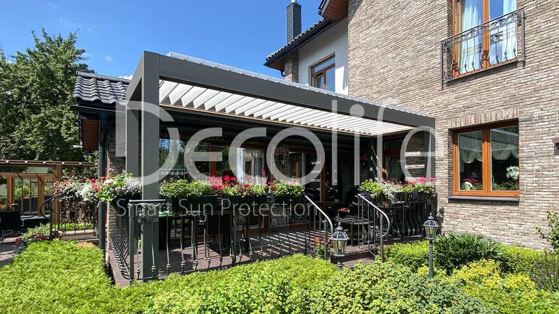 Пергола Decolife Bioclimatic В500-20П - г. Минск