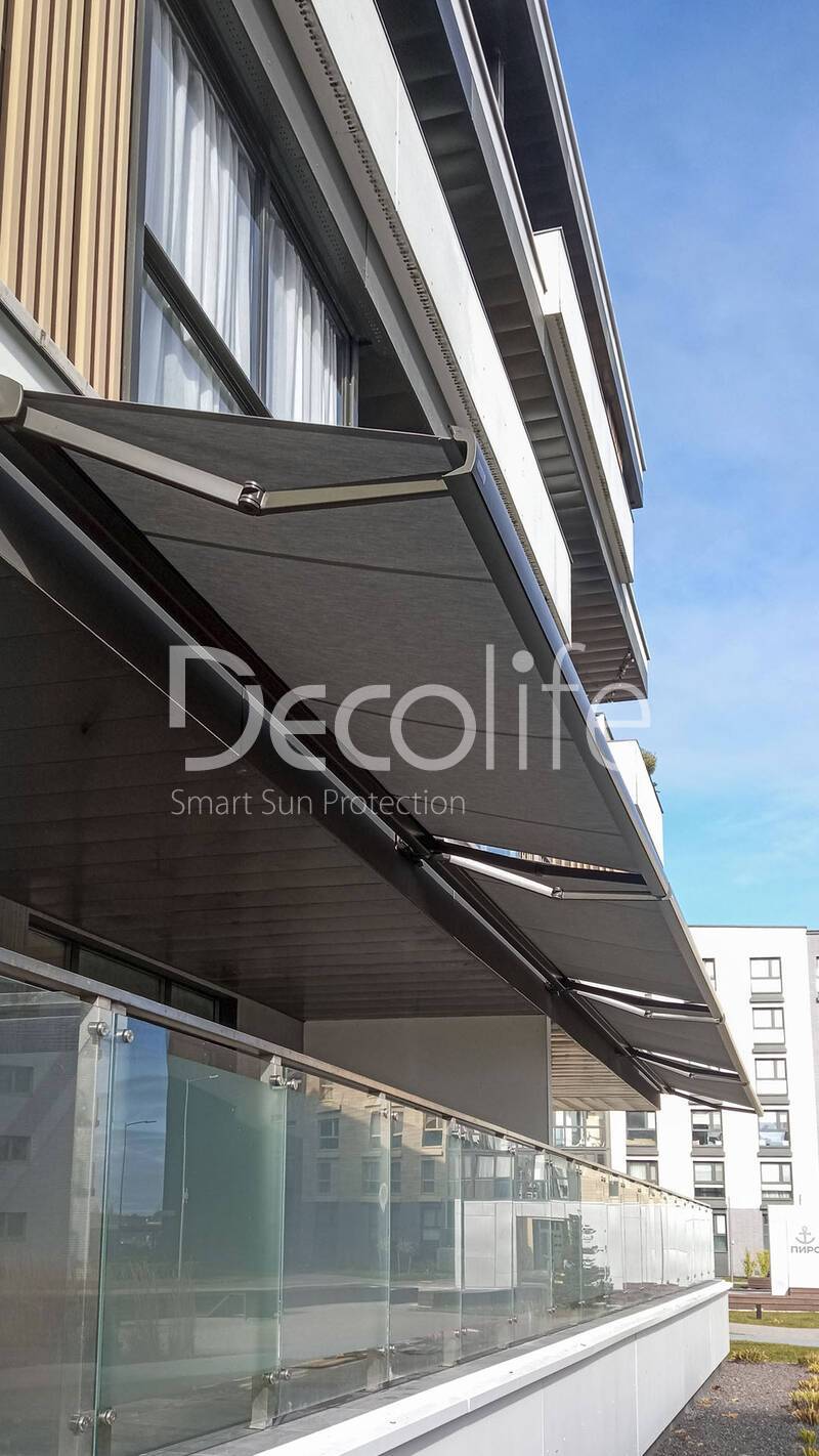 Маркиза кассетная Decolife G500 - а.г. Ратомка, ЖК Пирс