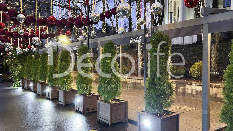 Отдельностоящая тентовая пергола Decolife - г. Минск