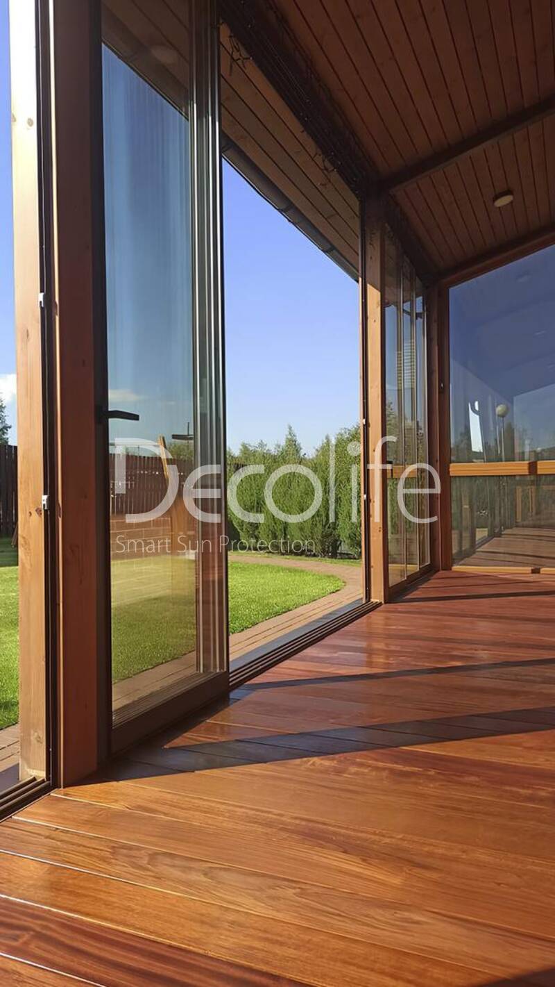 Раздвижное остекление Decolife S500 - г. Петрозаводск