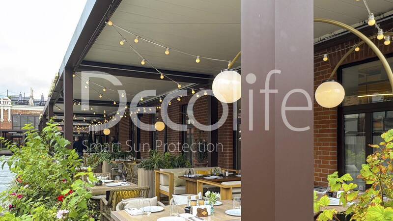 Перголы Decolife Bioclimatic В600, B400 - г. Москва, Фудмолл Депо, р-н Сыроварня