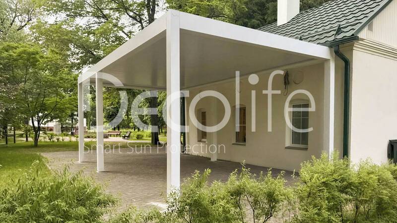Биоклиматическая пергола Decolife B600 PIR  - г. Москва