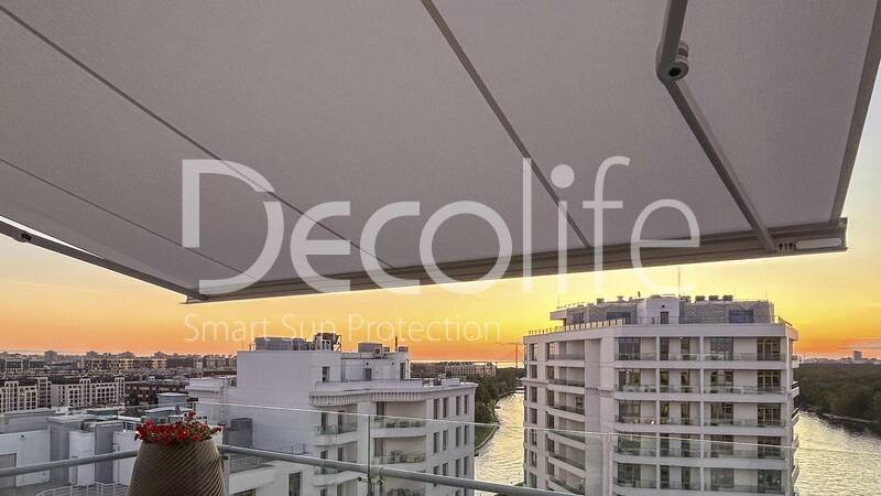 Маркиза кассетная Decolife G500 - г. Санкт-Петербург, ЖК Леонтьевский Мыс