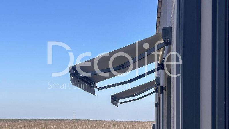 Открытые маркизы Decolife G100 - г. Минск, ЖК Зеленая гавань