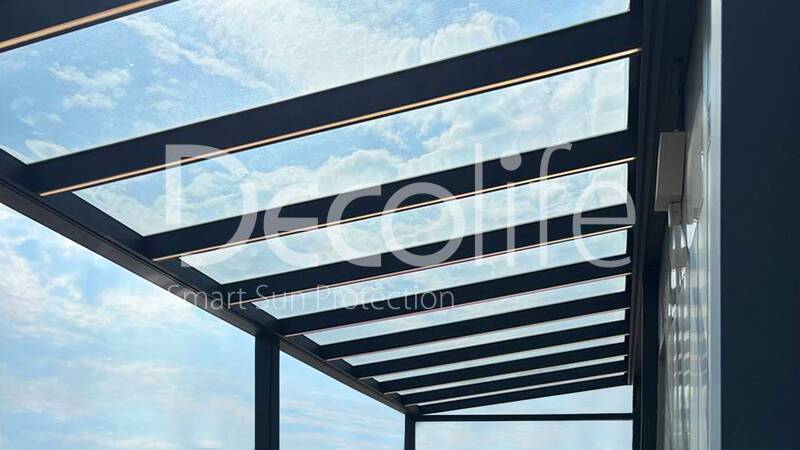 Зимний сад Decolife с LED- подсветкой - АЗС Беларуснефть, г. Марьина Горка