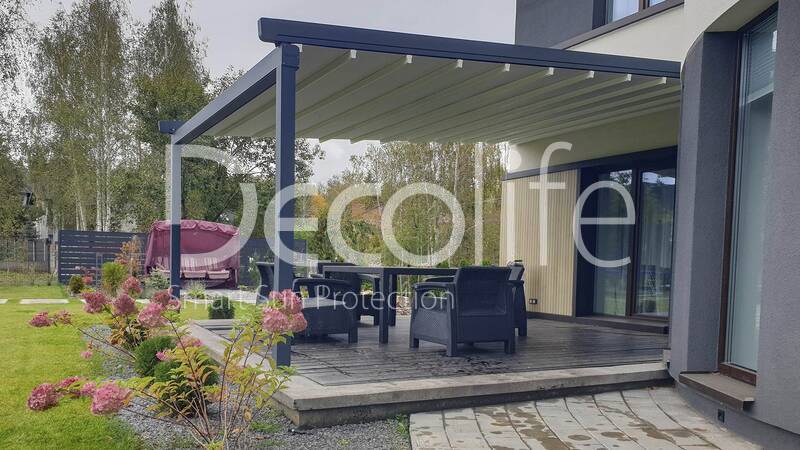 Пергола тентовая Decolife Project Light - г. Минск