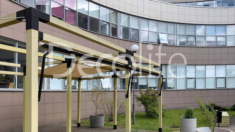 Витринная маркиза Decolife G400 - г. Минск, ресторан ''Cultura''